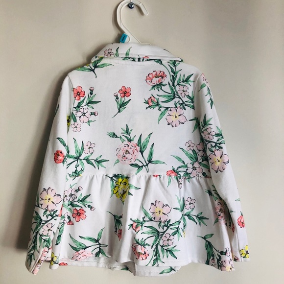 Floral Cotton Cardigan - Picture 2 of 2